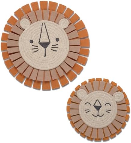 Jungle Adventure Lion Wall Decor 2-Piece