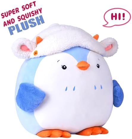 Large Penguin Plush Pillow Toy 12 Inch