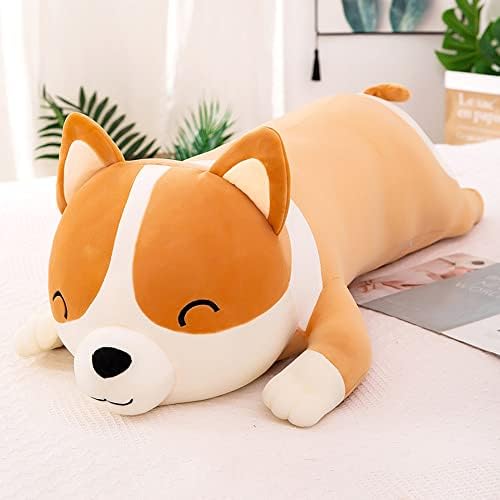 Yellow Plush Corgi Pillow Toy 100cm