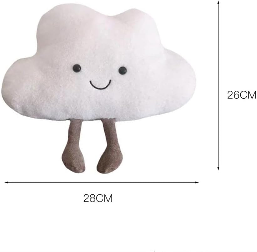 Cloud Pillows Cute Home Plush Pillow Car Headrest Cushion