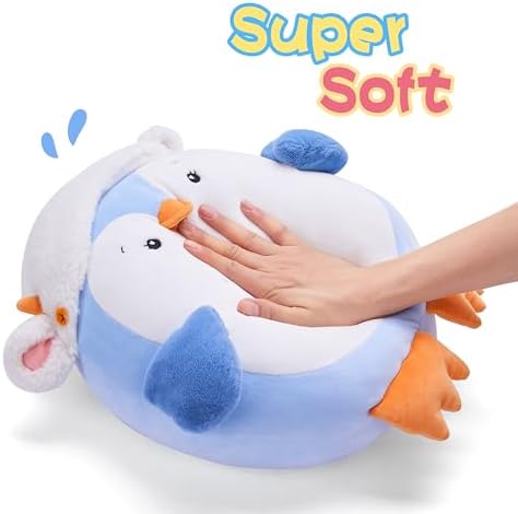 Large Penguin Plush Pillow Toy 12 Inch