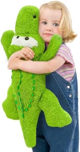Tezituor 28 Inch Alligator Plush Pillow