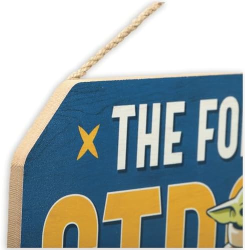 Disney Star Wars Baby Yoda Wall Sign