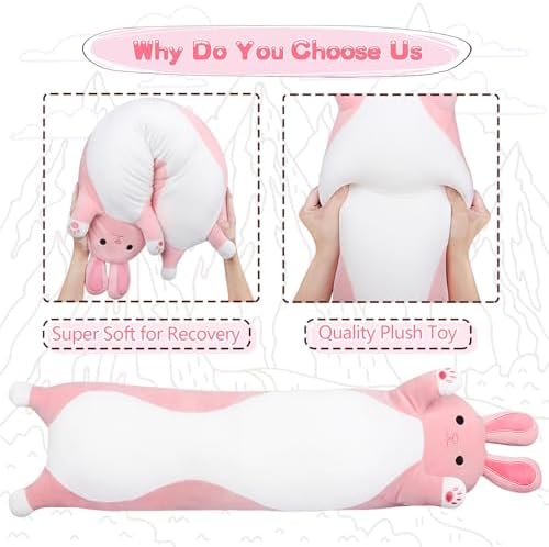 Sprinqdawin Long Rabbit Plush Pillow