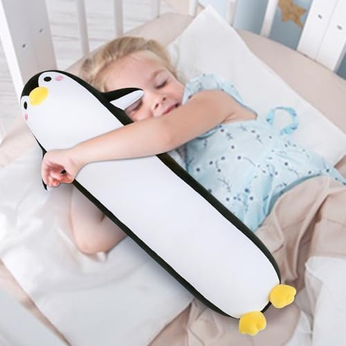 Cute Long Penguin Plush Pillow for Hugging