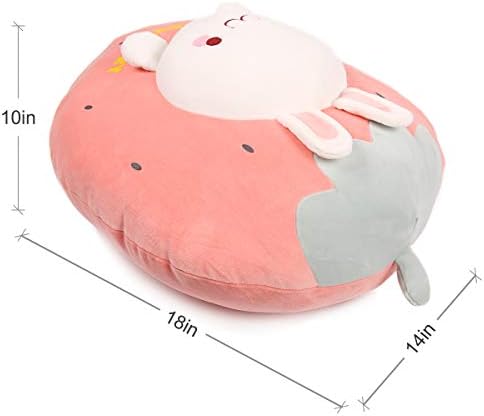 ARELUX 18in Bunny Plush Pillow Toy
