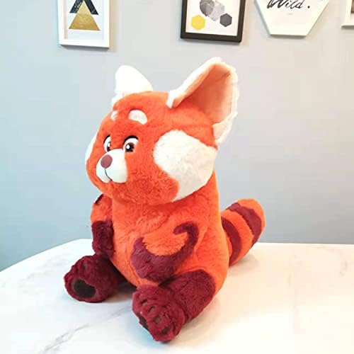 Red Plush Panda Toy Stuffed Pillow