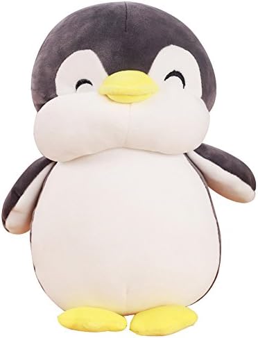 12 Inch Gray Stuffed Penguin Plush Toy 1