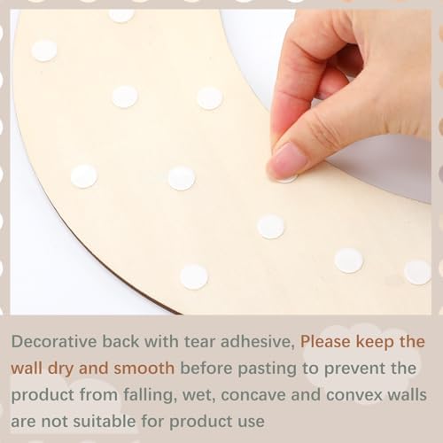 15 Pcs Wooden Nursery Wall Decor Set