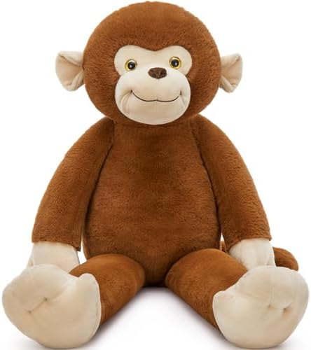 Tezituor Weighted Monkey Plush Toy