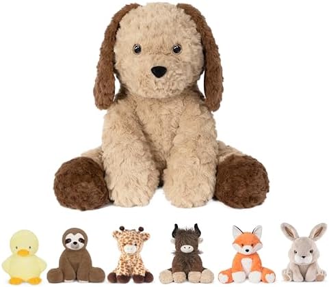 Niuniu Daddy 14 Inch Weighted Plush Dog