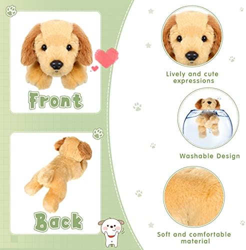 Skylety 3 Pcs Plush Dog Pillow Toy Set