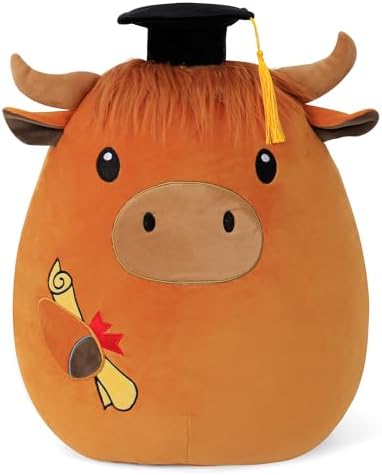 Class of 2026 18in Graduation Plush Cow