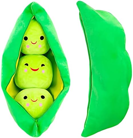 Giant Peas in a Pod Plush Pillow