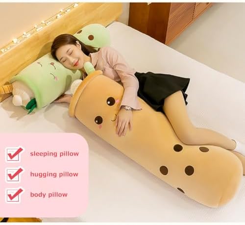 Cute Milk Tea Plush Pillow Toy