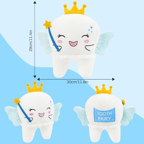 Tooth Fairy Plush Pillow 8 Inch
