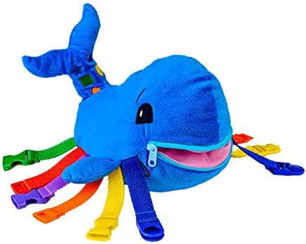 Buckle Toys Blu Whale Stuffed Animal