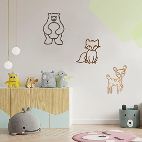 Yulejo 3 Piece Jungle Theme Wall Decor Set