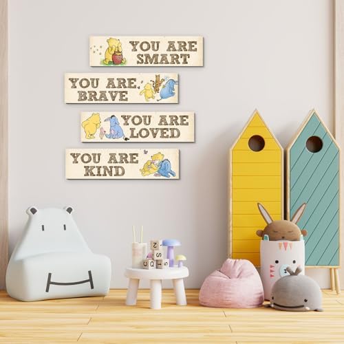 Winnie The Pooh Wall Decor 4pcs
