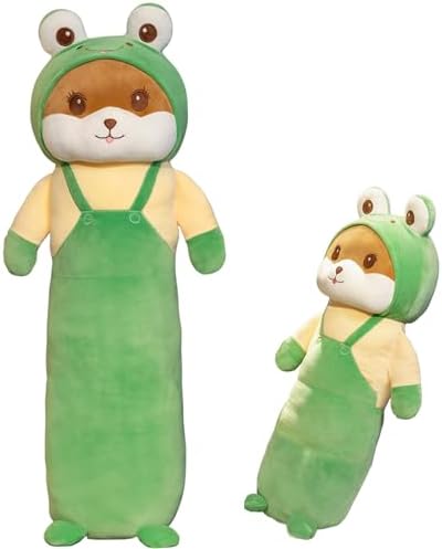 Cute Frog Plush Pillow 248 Hugging Toy for Anxiety and Sleep