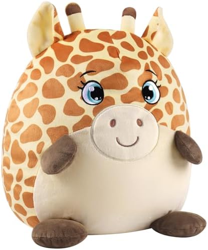 GAGAKU Cute Giraffe Plush Pillow for Kids and Girls