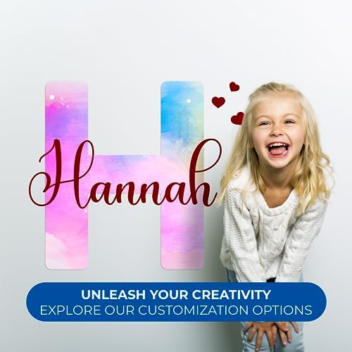 Customizable Name Wall Decals for Girls Room Decor