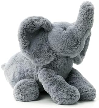 RECUR Plush Gray Elephant Stuffed Animal