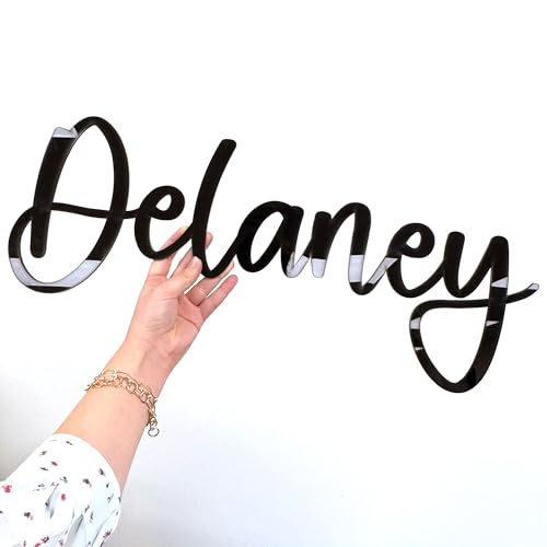 Custom Acrylic Baby Name Sign for Nursery Decor