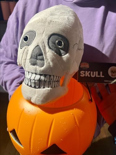 GIANT Microbes Skull Plushie