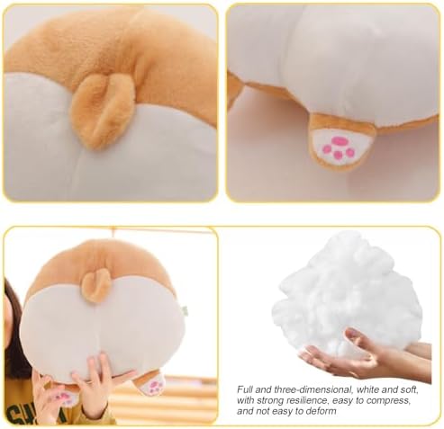 CHELEI2019 15 Inch Corgi Butt Plush Throw Pillow