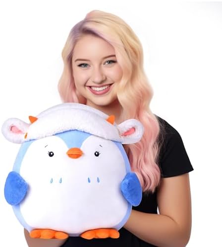 Large Penguin Plush Pillow Toy 12 Inch