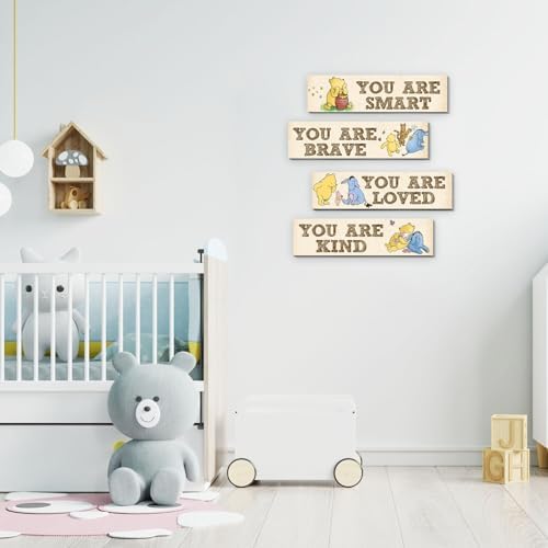 Winnie The Pooh Wall Decor 4pcs