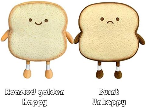 Funny Toast Bread Plush Pillow Toy