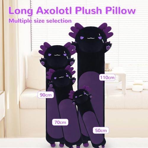 Yeqivo Long Axolotl Plush Pillow