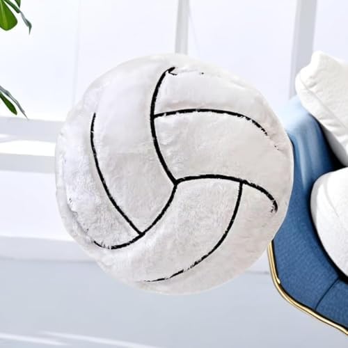 Volleyball Plush Pillow Toy for Kids Room Decoration