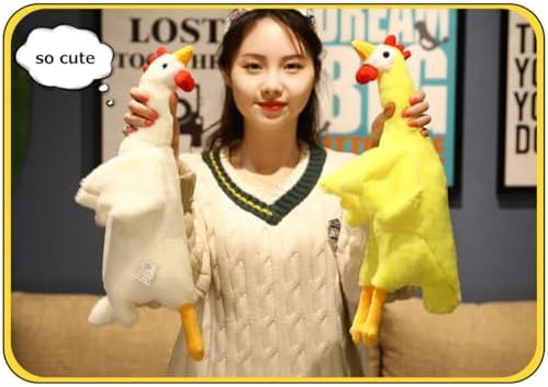 Yuthsona Giant Chicken Plush Pillow Toy