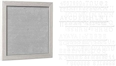 Pearhead 10x10 Letterboard Light Gray