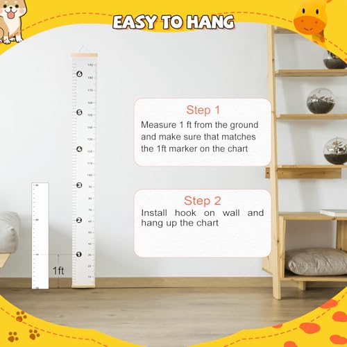 NOYOC Growth Chart for Wall