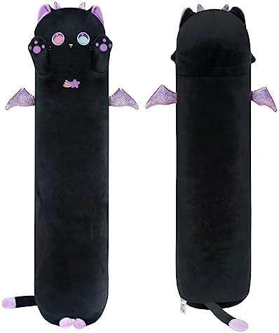 Long Cat Plush Body Pillow for Kids