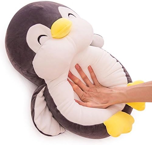 12 Inch Gray Stuffed Penguin Plush Toy 1