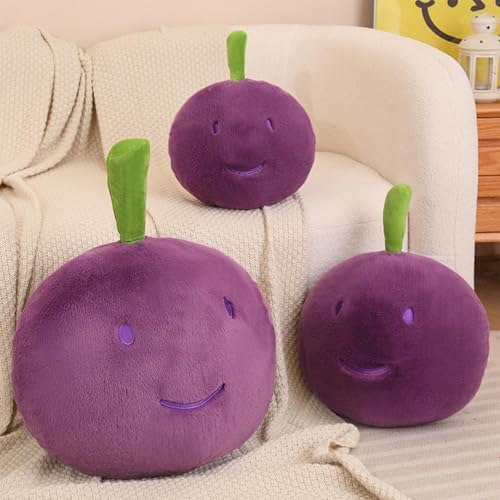 Grape Plush Pillow for Kids Adults