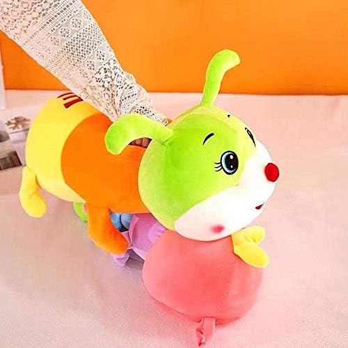 Multicolor Caterpillar Plush Hugging Pillow
