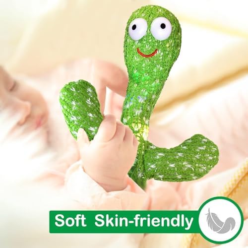 Dancing Talking Cactus Toy with LED