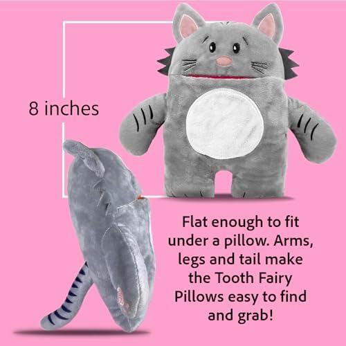 Tooth Fairy Pillow with Large Pocket Mouth