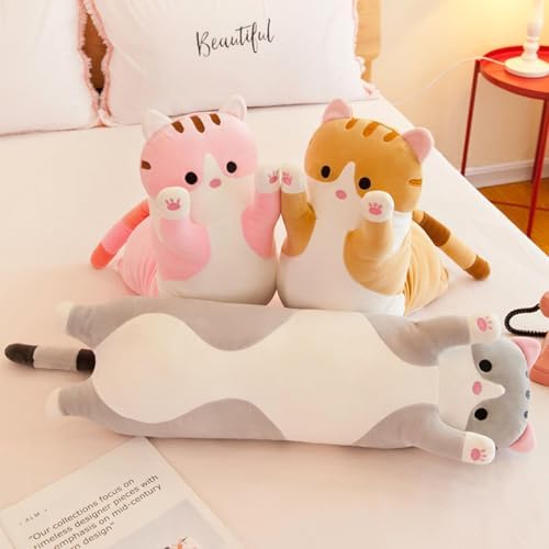 Somao Long Cat Plush Pillow for Kids 1