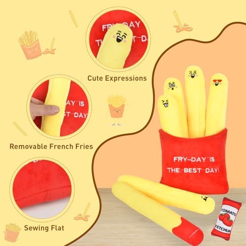 French Fries Plush Toy for Kids