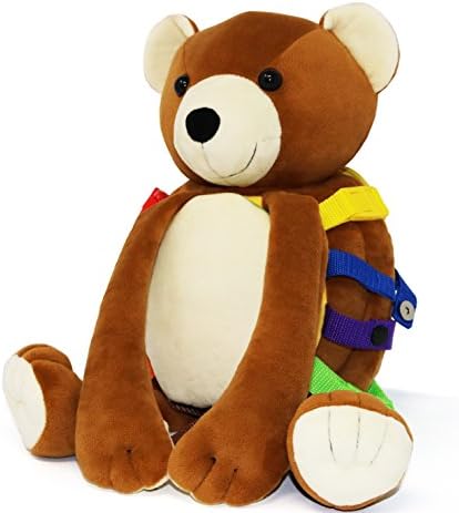 Buckle Toys Bear Backpack