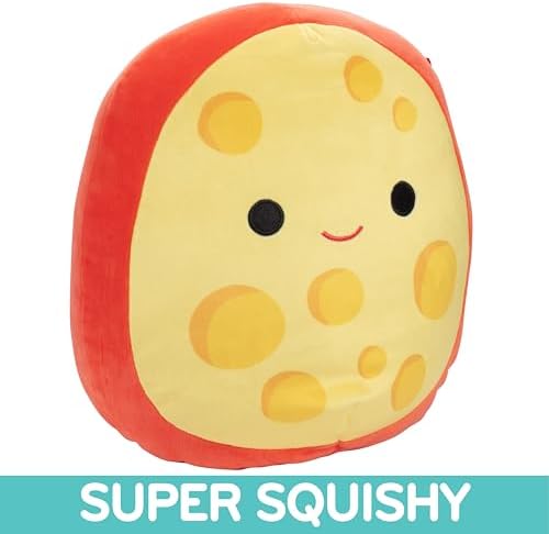 Squishmallows Original 10-Inch Mannon The Gouda