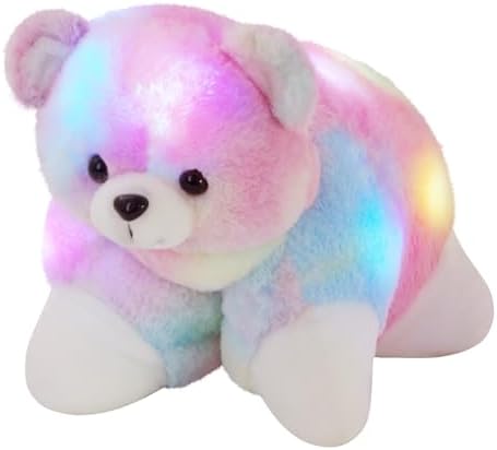 Glow Guards Light Up Musical Teddy Bear Pillow