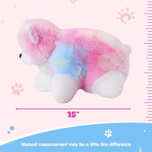 Glow Guards Light Up Musical Teddy Bear Pillow